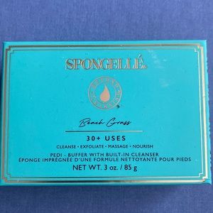 NWOT Spongelle Beach Grass Pedi-Buffer with built in cleanser